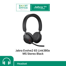 Jabra Evolve2 65 Link380a MS Stereo Black